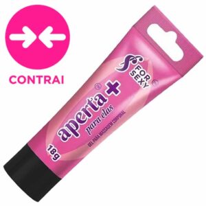 GEL ADSTRINGENTE FEMININO FOR SEXY APERTA + PARA ELAS 18G