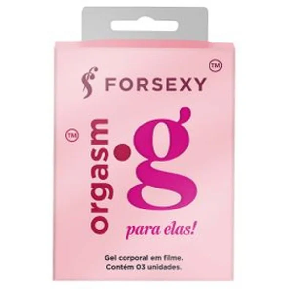 GEL FILME EXCITANTE FEMININO LENTE DE CONTATO CLITORIANO FOR SEXY ORGASM.G 3UNIDADES - Imagem 3