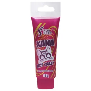 GEL EXCITANTE TÉRMICO VIBRADOR FEMININO FOR SEXY XANA HOT CRAZY