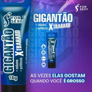 GEL EXCITANTE MASCULINO TÉRMICO VIBRADOR FOR SEXY GIGANTÃO EXTRAHARD 18G