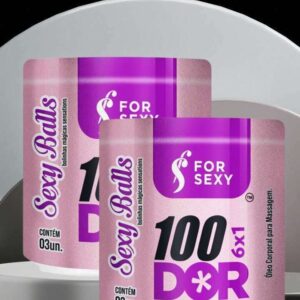 BOLINHAS EXPLOSIVAS CREME LUBRIFICANTE POMADA DESSENSIBILIZANTE CICATRIZANTE PARA SEXO ANAL FOR SEXY 100DOR 6X1 4G