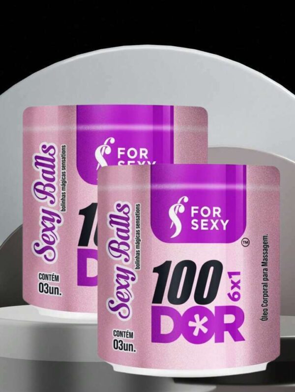 BOLINHAS EXPLOSIVAS CREME LUBRIFICANTE POMADA DESSENSIBILIZANTE CICATRIZANTE PARA SEXO ANAL FOR SEXY 100DOR 6X1 4G