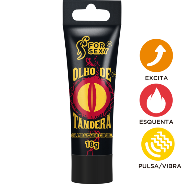 GEL DESSENSIBLIZANTE CICATRIZANTE VIBRADOR TÉRMICO PARA SEXO ANAL FOR SEXY OLHO DE TANDERA 18G