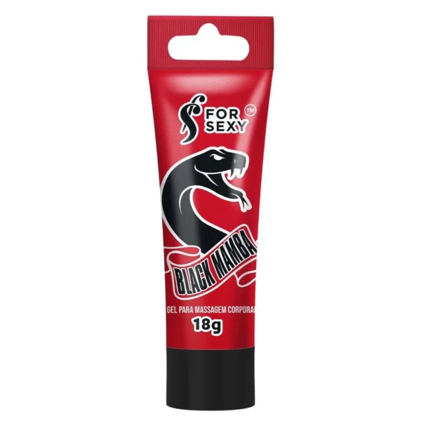 GEL MULTIFUNCIONAL ESQUENTA ESFRIA FOR SEXY BLACK MANBA 18G