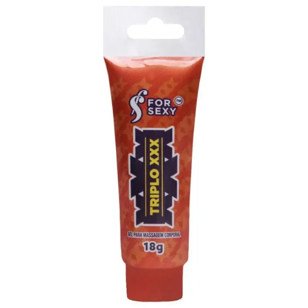 GEL MULTIFUNCIONAL ESQUENTA ESFRIA FOR SEXY TRIPLO XXX 18G - Imagem 2