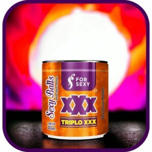 BOLINHAS EXPLOSIVAS GEL MULTIFUNCIONAL ESQUENTA ESFRIA FOR SEXY TRIPLO XXX 3 UNIDADES