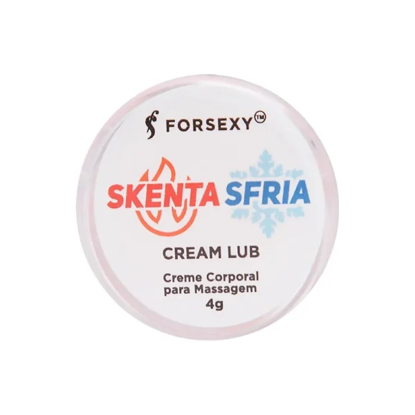 CREME EXCITANTE POMADA CORPORAL BIFÁSICO FOR SEXY CREAM LUB SQUENTA SFRIA 4G - Imagem 2
