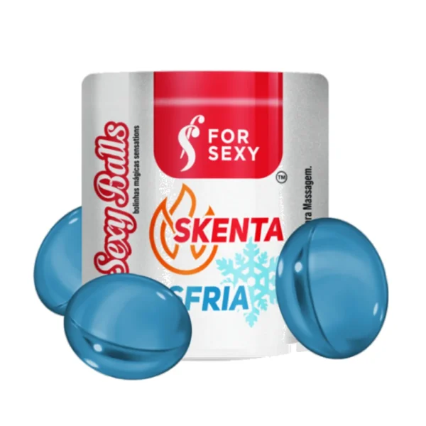 BOLINHAS EXPLOSIVAS GEL EXCITANTE CORPORAL BIFÁSICO FOR SEXY SQUENTA SFRIA 3G