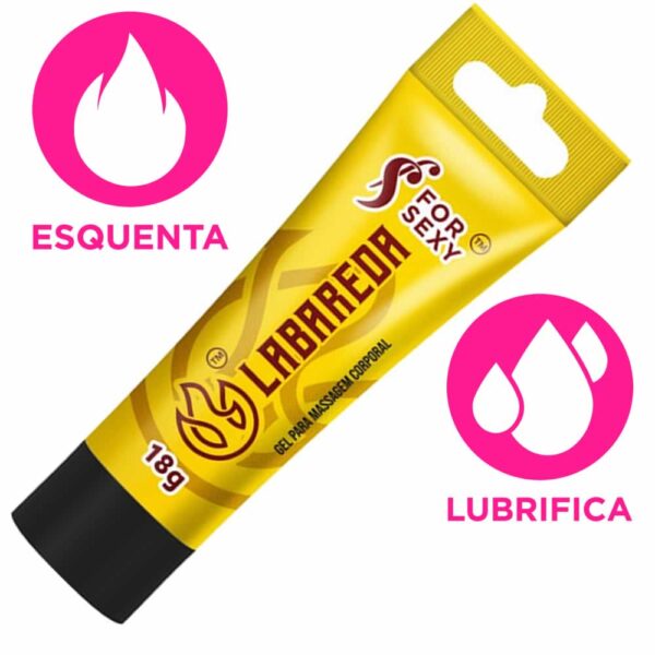 GEL EXCITANTE TÉRMICO FOR SEXY LABAREDA 18G - Imagem 3