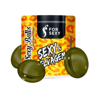 BOLINHAS EXPLOSIVAS GEL MULTIFUNCIONAL MASSAGEM ESQUENTA ESFRIA FOR SEXY SEXY & SELVAGEM 3 UNIDADES