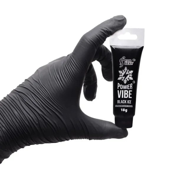 GEL VIBRADOR LÍQUIDO TÉRMICO FOR SEXY POWER VIBE BLACK ICE 18G - Imagem 3