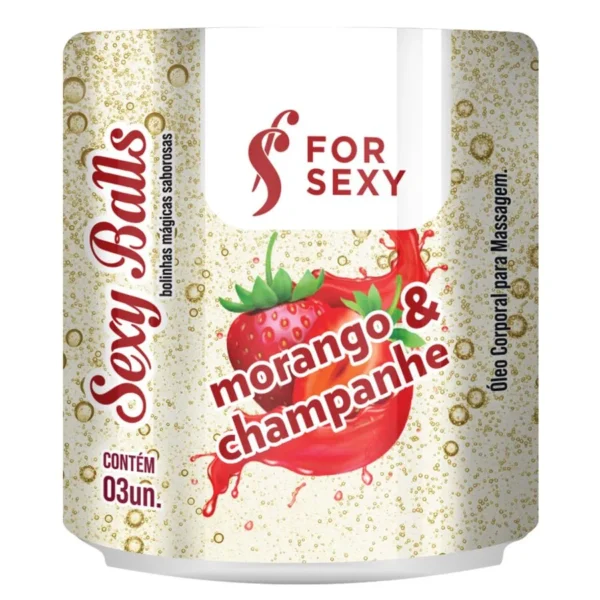 BOLINHAS EXPLOSIVAS GEL LUBRIFICANTE BEIJÁVEL FOR SEXY SEXY BALLS 3 UNIDADES 15 SABORES - Imagem 7