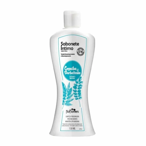 SABONETE ÍNTIMO FEMININO HOT FLOWERS COPAÍBA E BARBATIMÃO 130ML - Imagem 7