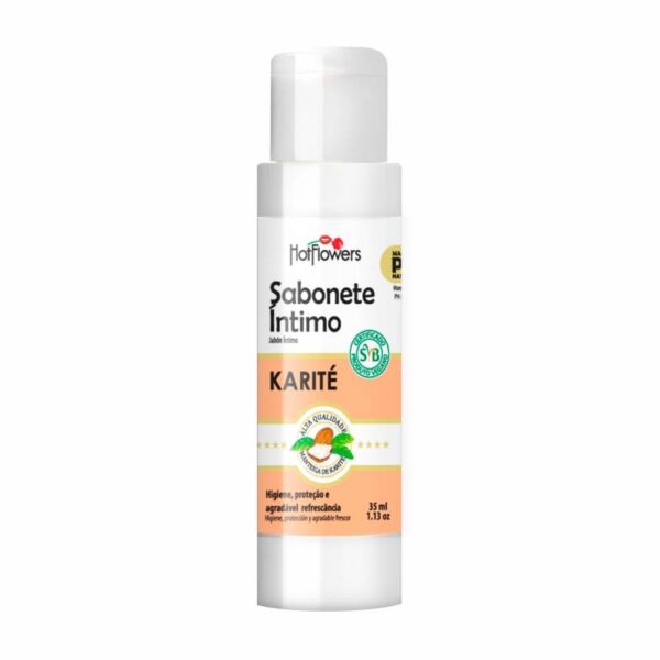 SABONETE ÍNTIMO FEMININO HOT FLOWERS KARITÉ 35ML - Imagem 2