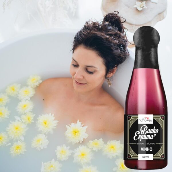 BANHO & ESPUMA HOT FLOWERS 150ML 5 AROMAS - Imagem 4