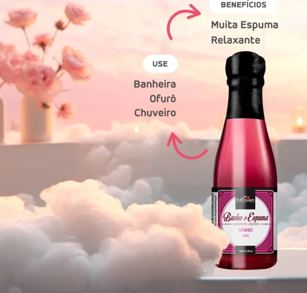 BANHO & ESPUMA HOT FLOWERS 150ML 5 AROMAS - Imagem 9