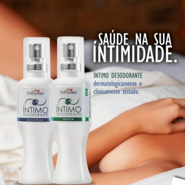 DESODORANTE ÍNTIMO GENITAL HOT FLOWERS ÍNTIMO 35ML - Imagem 3