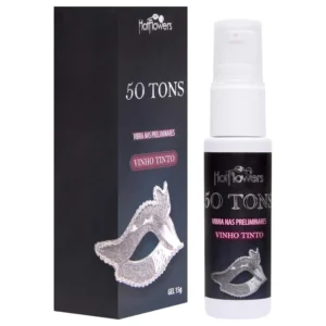 GEL EXCITANTE UNISSEX TÉRMICO VIBRADOR BEIJÁVEL HOT FLOWERS 50 TONS 15G
