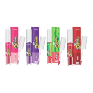 GLOSS LABIAL SABORIZADO HOT FLOWERS ICE BABALOO 4 SABORES