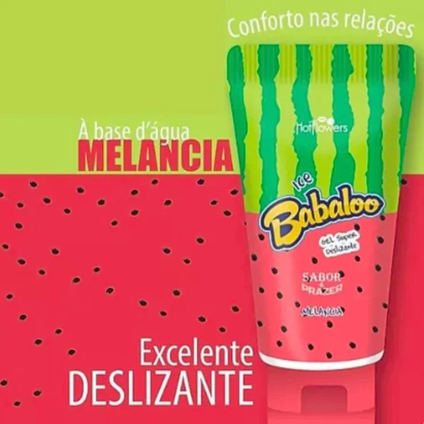 GEL PARA ORAL AROMATIZANTE HOT FLOWERS ICE BABALOO 15G 2 SABORES - Imagem 3