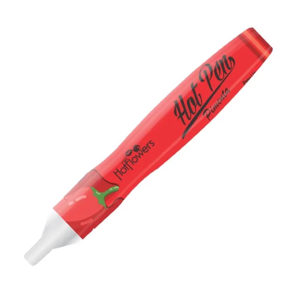 CANETA GEL BEIJÁVEL HOT FLOWERS HOT PEN PIMENTA 35G 3 SABORES - Imagem 3