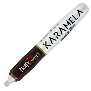 CANETA GEL BEIJÁVEL HOT FLOWERS HOT PEN KARAMELA 35G