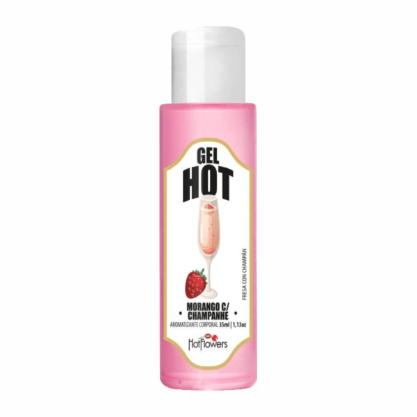 GEL PARA ORAL BEIJÁVEL SABORIZADO HOT FLOWERS GEL HOT 35ML - Imagem 9