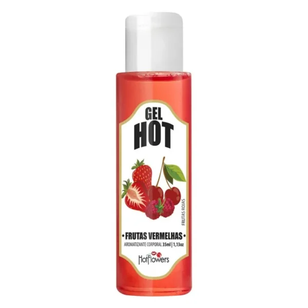 GEL PARA ORAL BEIJÁVEL SABORIZADO HOT FLOWERS GEL HOT 35ML - Imagem 11