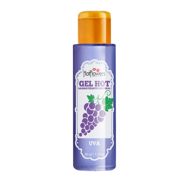 GEL PARA ORAL BEIJÁVEL SABORIZADO HOT FLOWERS GEL HOT 35ML - Imagem 14