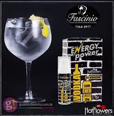 GEL PARA ORAL BEIJÁVEL SABORIZADO HOT FLOWERS ENERGY POWER VODCA 15G