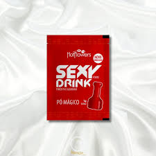 BEBIDA ENERGÉTICA HOT FLOWERS SEXY DRINK PÓ MÁGICO FORTE PIMENTA E GUARANÁ 1G