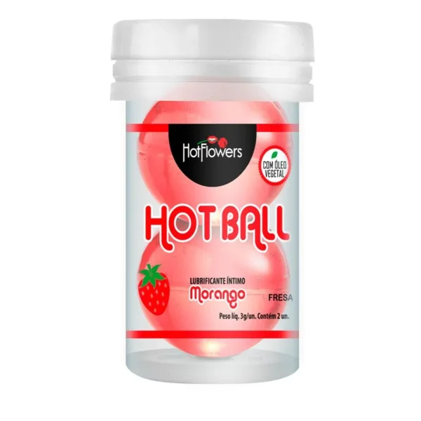 BOLINHAS EXPLOSIVAS HOT FLOWERS HOT BALL 3G 2 UNIDADES 7 SABORES - Imagem 2