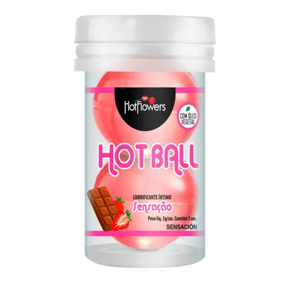 BOLINHAS EXPLOSIVAS HOT FLOWERS HOT BALL 3G 2 UNIDADES 7 SABORES - Imagem 3