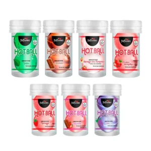 BOLINHAS EXPLOSIVAS HOT FLOWERS HOT BALL 3G 2 UNIDADES 7 SABORES