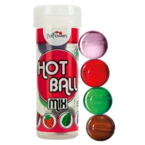 BOLINHAS EXPLOSIVAS HOT FLOWERS HOT BALL MIX 3G 4 UNIDADES
