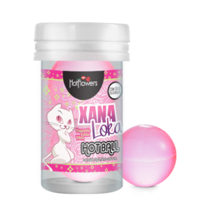 BOLINHAS EXPLOSIVAS GEL VIBRADOR TÉRMICO HOT FLOWERS HOT BALL XANA LOKA 3G 2 UNIDADES