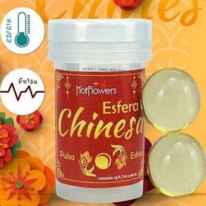 BOLINHAS EXPLOSIVAS GEL TÉRMICO HOT FLOWERS ESFERA CHINESA 3G 2 UNIDADES
