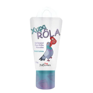 GEL BEIJÁVEL PARA VIRILHA MASCULINA HOT FLOWERS XUPA RÔLA PETIT GATEAU 18G