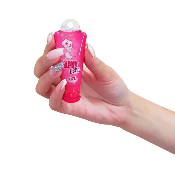 GEL EXCITANTE FEMININO TÉRMICO VIBRADOR HOT FLOWERS XANA LOKA15G - Imagem 4