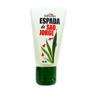 GEL EXCITANTE MASCULINO TÉRMICO VASODILATADOR HOT FLOWERS ESPADA DE SÃO JORGE 15G