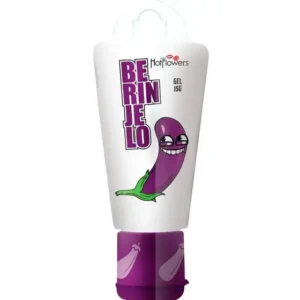 GEL EXCITANTE MASCULINO TÉRMICO VASODILATADOR HOT FLOWERS BERINJELO 15G