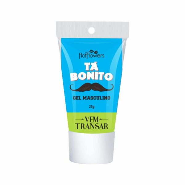 GEL ESTIMULANTE MASCULINO MULTIFUNCIONAL TÉRMICO VIBRADOR HOT FLOWERS LINHA ESCOLINHA DO PRAZER TÁ BONITO 15G