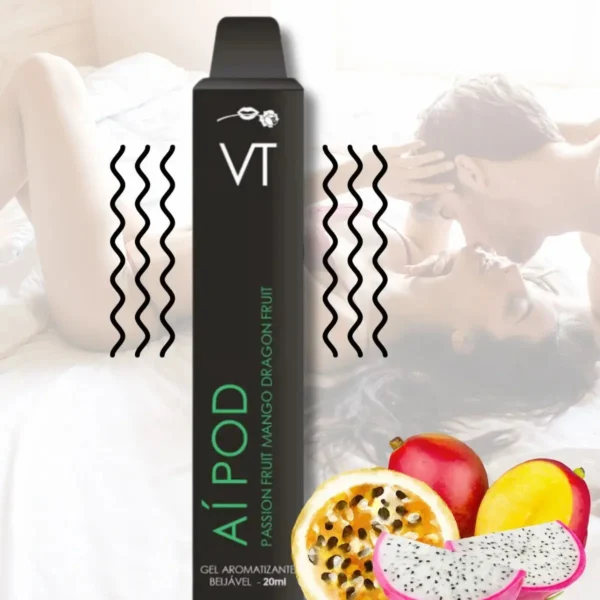 GEL BEIJÁVEL PARA SEXO ORAL TÉRMICO ESQUENTA AROMATIZANTE HOT FLOWERS LINHA ESCOLINHA DO PRAZER AÍ PODE 20ML 2 SABORES - Imagem 3