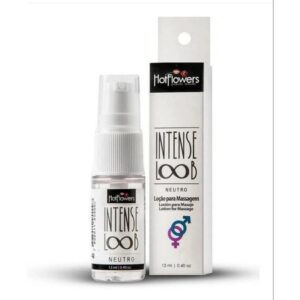 GEL LUBRIFICANTE À BASE DE SILICONE RESISTENTE À ÁGUA HOT FLOWERS INTENSE LOOB 12ML