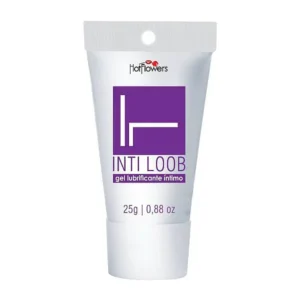 GEL LUBRIFICANTE A BASE D'ÁGUA HOT FLOWERS INTI LOOB 25G