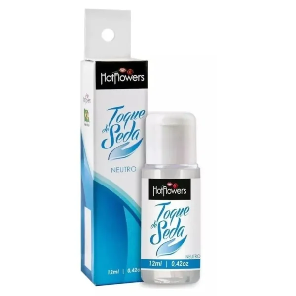 GEL SILICONADO PARA MASSAGEM SENSUAL MASTURBAÇÃO FEMININO HOT FLOWERS TOQUE DE SEDA 12ML