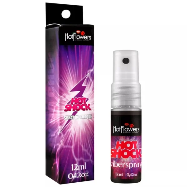 GEL MULTIFUNCIONAL ESQUENTA ESFRIA HOT FLOWERS HOT SHOCK 12ML