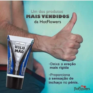 GEL ESTIMULANTE VASODILATADOR HOT FLOWERS VOLUMÃO 25G