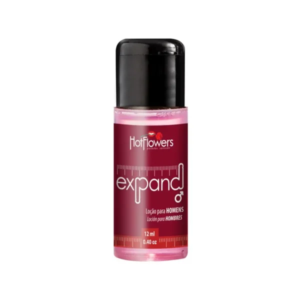 GEL EXCITANTE MASCULINO VASODILATADOR HOT FLOWERS EXPAND SPRAY12ML - Imagem 3