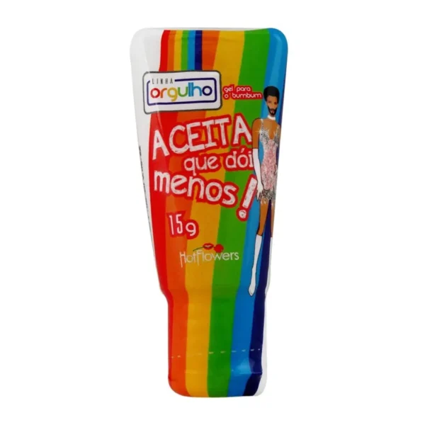 GEL LUBRIFICANTE A BASE D'ÁGUA HOT FLOWERS ACEITA QUE DÓI MENOS 15G - Imagem 8